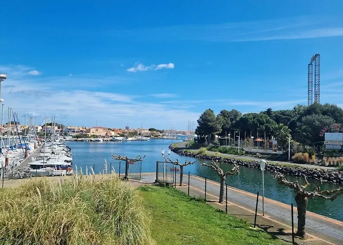 Cap7 Cap D'agde Centre Port Appartamento