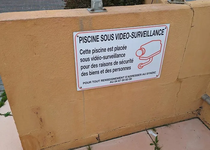 Cap7 Cap D'agde Centre Port Appartamento *